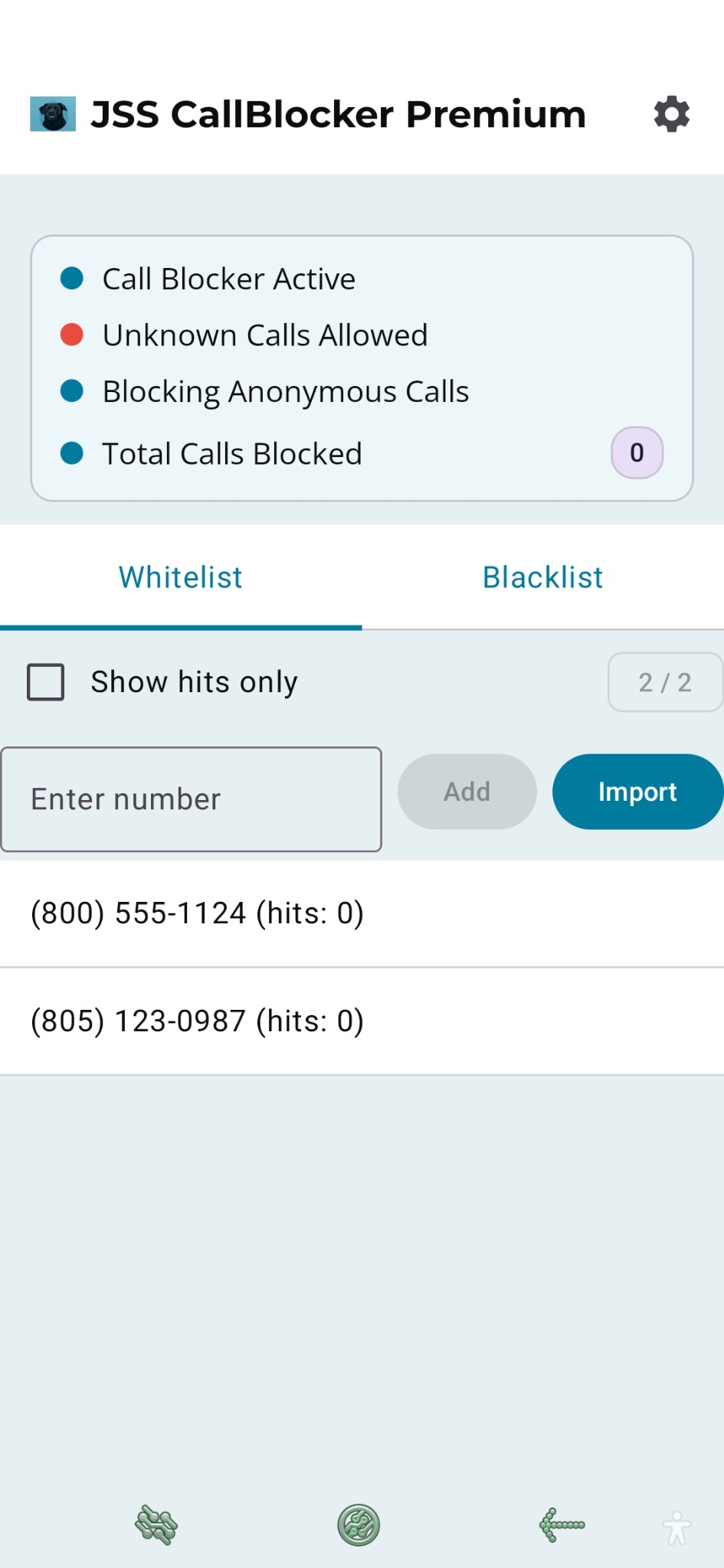 Whitelist